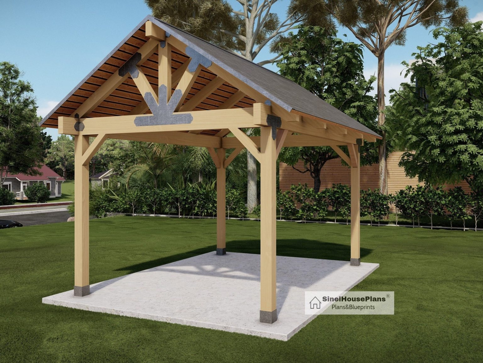 8 Gazebo Plans for Building a Shaded Hangout in Your Yard - Bob Vila