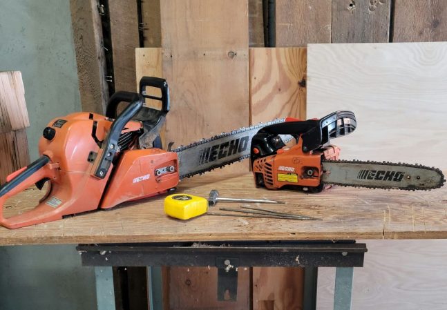 How to Tighten a Chainsaw Chain