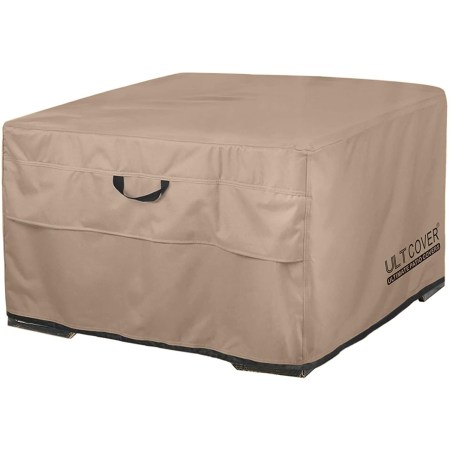Ultcover Patio Square Fire Pit Table Cover