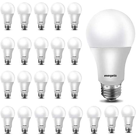  The Best Energy Efficient Light Bulbs Option: 24-Pack A19 LED Light Bulb