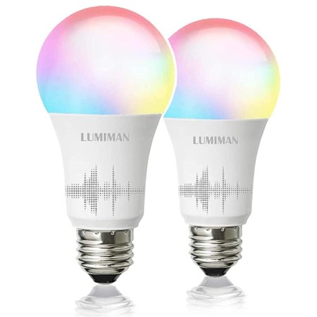 LUMIMAN Smart Light Bulbs, Wi-Fi LED