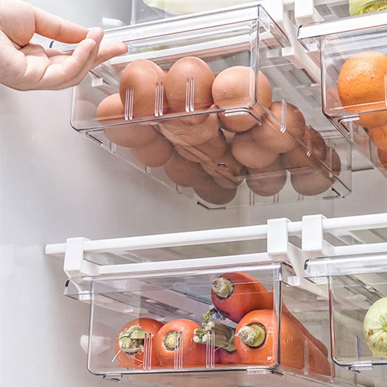 Clear Fridge Organizers To Help You Stop Wasting Food