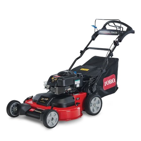  The Toro 30-Inch Personal Pace TimeMaster Mower on a white background.