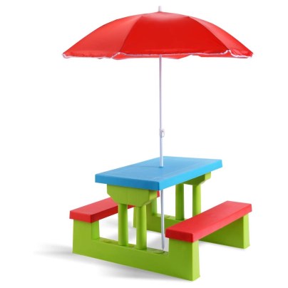 The Best Kids Picnic Table Option: Costzon Kids Picnic Table, Indoor & Outdoor