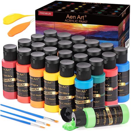  The Best Paint For Wood Crafts Option: Aen Art Acrylic Paint