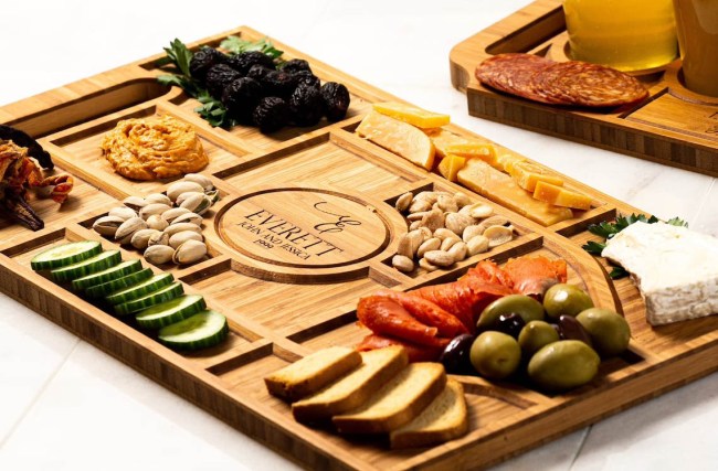 The Best Mothers Day Gifts Option: Personalized Charcuterie Board