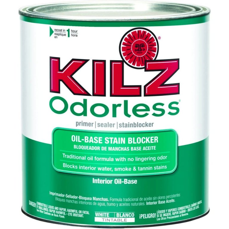  The Best Drywall Primers Option: Kilz Odorless Primer/Sealer, Oil Based