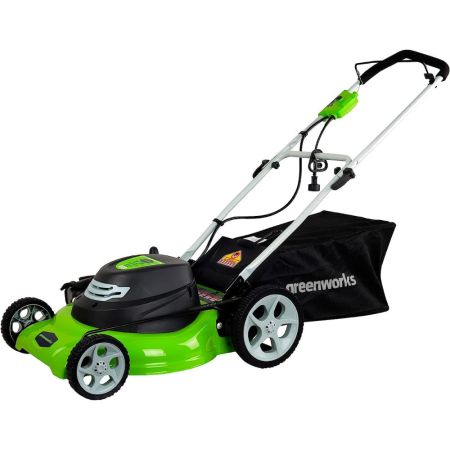 Greenworks 25022 20-Inch 3-in-1 Corded Lawn Mower