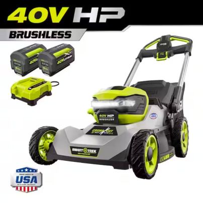 The Best Mulching Lawn Mower Option: Ryobi 40V HP Brushless 21-Inch Cross Cut Mower Kit