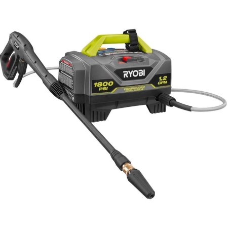  The Best Ryobi Pressure Washers Option: RYOBI 1,800 PSI Electric Pressure Washer, RY141820VNM
