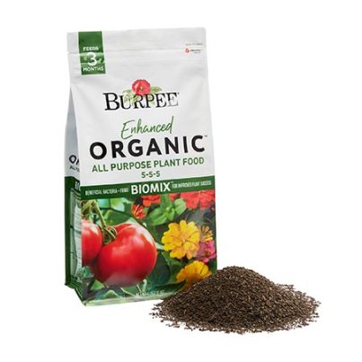 The Best Fertilizer for Pumpkins Option: Burpee Enhanced Organic All Purpose Plant Food
