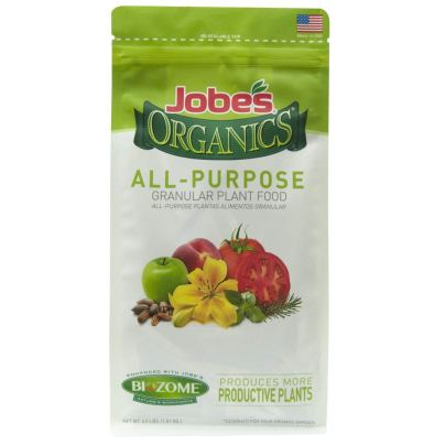 The Best Fertilizer for Pumpkins Option: Jobe’s Organics All Purpose Plant Food Fertilizer