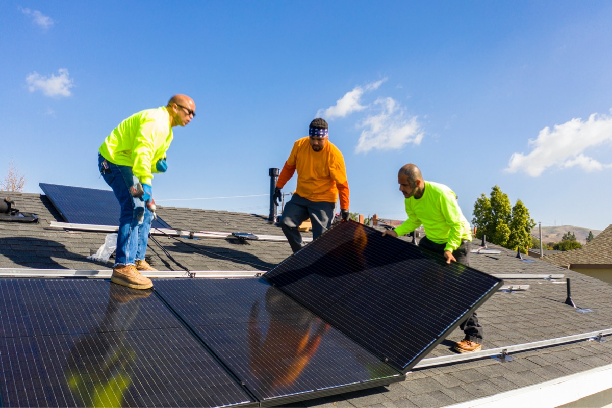 home solar panels