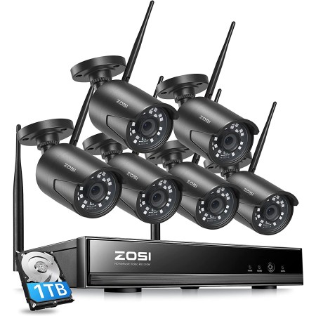 Zosi 2K 3MP Wireless Security Camera System