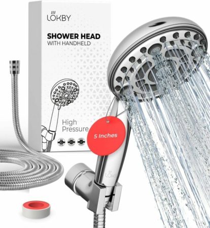 Lokby 1.8 GPM Handheld Shower Head