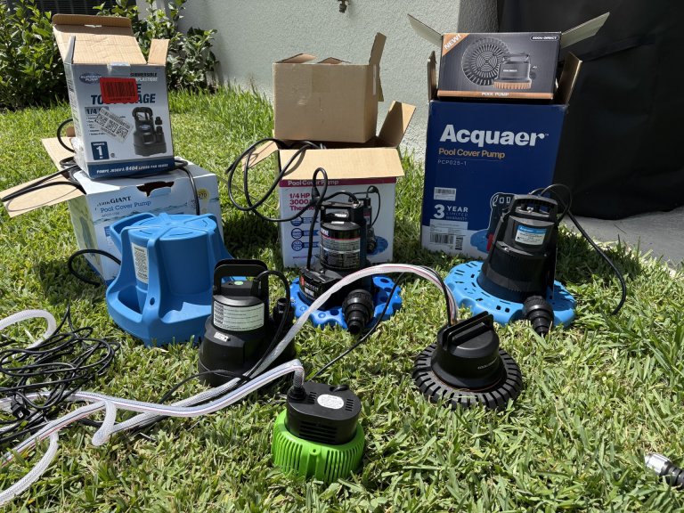 Best pool cover pumps
