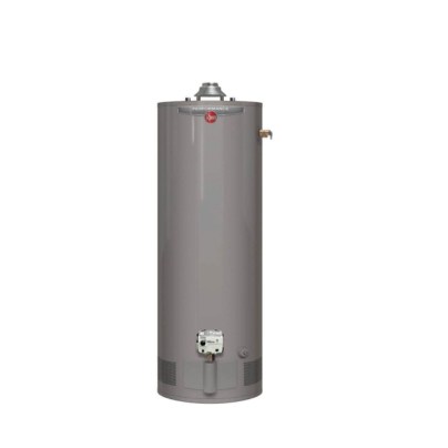 The Best 50-Gallon Gas Water Heaters Option: Rheem Performance Atmospheric Gas Water Heater