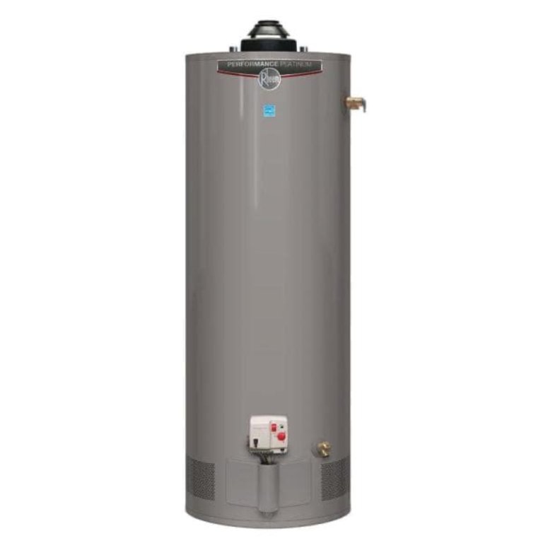  The Best 50-Gallon Gas Water Heaters Option: Rheem Performance Platinum Propane Water Heater