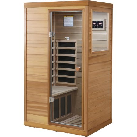  LTCCDSS 1-Person Far-Infrared Outdoor Sauna Room close-up