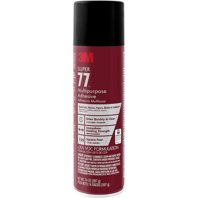 The Best Glue For Felt Option: 3M Super 77 Multipurpose Spray Adhesive