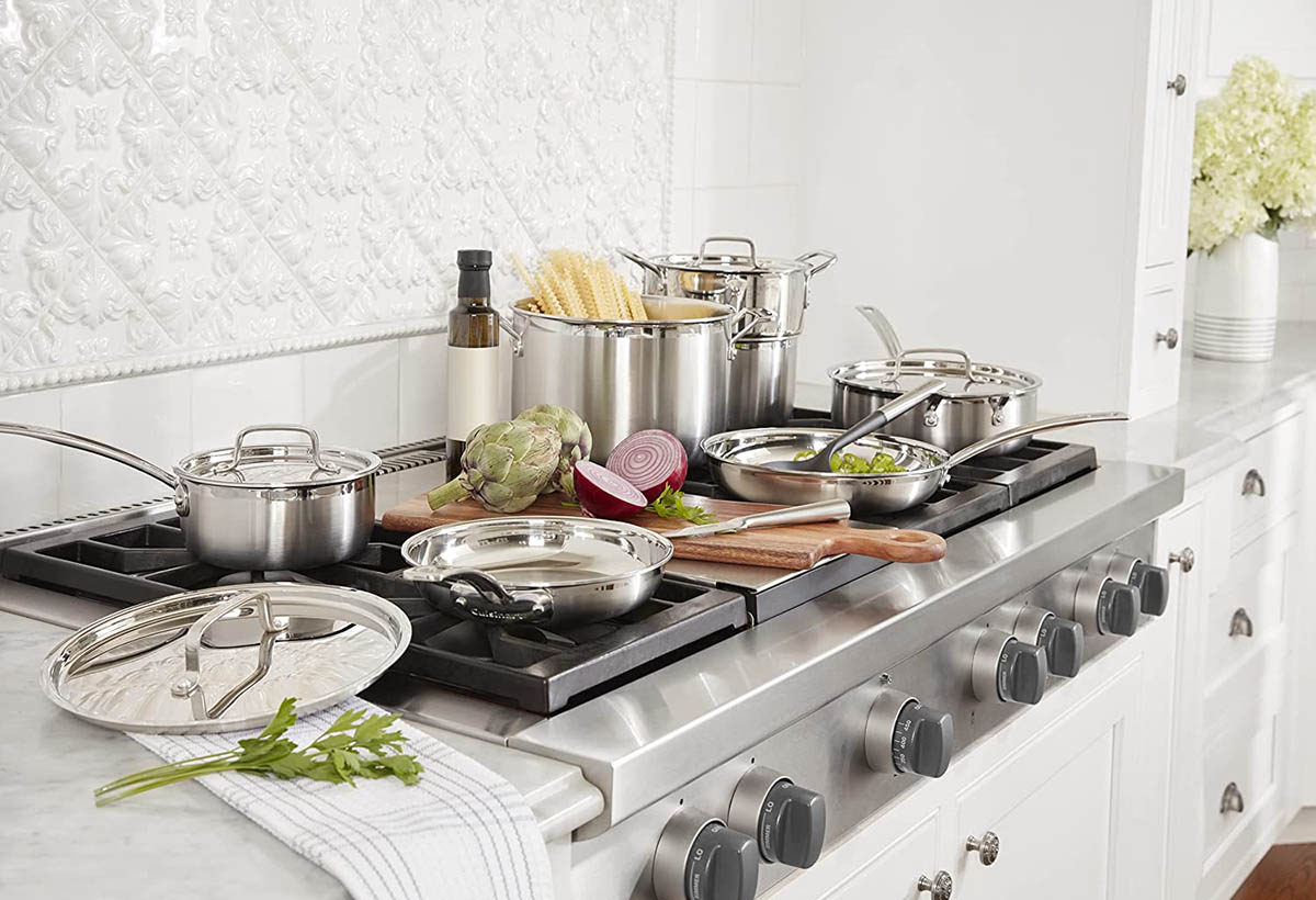 The Best Graduation Gifts Option Cuisinart MultiClad Pro Cookware Set