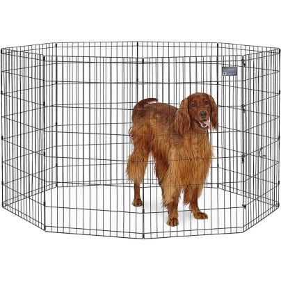 The Best Fences for Dogs Option: MidWest Exercise Pen
