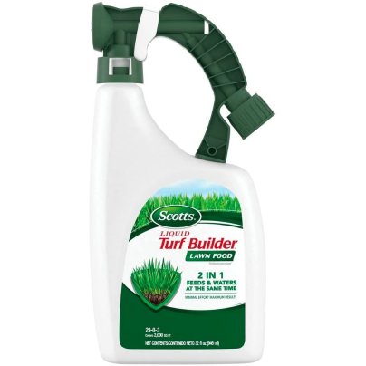The Best Liquid Lawn Fertilizers Option: Scotts Liquid Turf Builder Lawn Food
