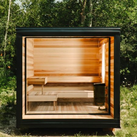  The Best Outdoor Saunas Option: Backcountry Hut System S Preassembled Sauna