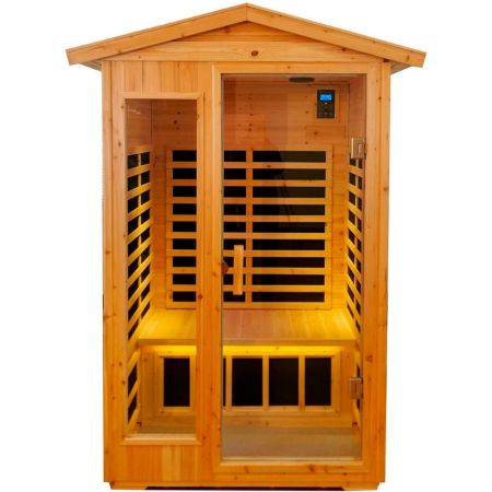 Xmatch Far Infrared Wooden Outdoor Sauna