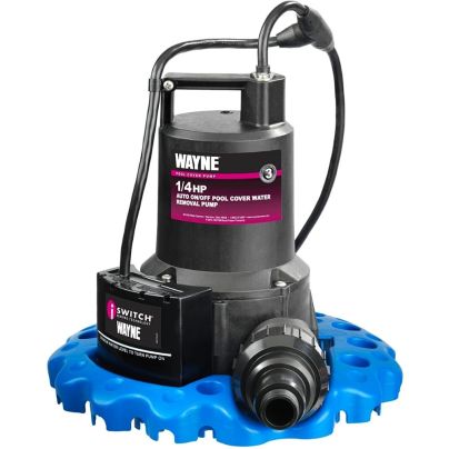 The Best Pool Cover Pumps Option: Wayne Fully Submersible Pool Cover Pump
