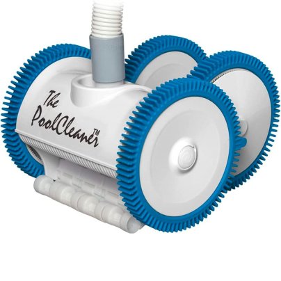 The Best Suction Pool Cleaners Option: Hayward ThePoolCleaner 4-Wheel Suction Pool Cleaner