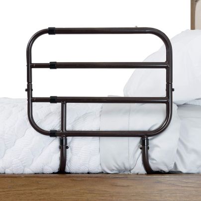 The Best Bed Rails for Seniors Option: Able Life Bedside Extend-A-Rail