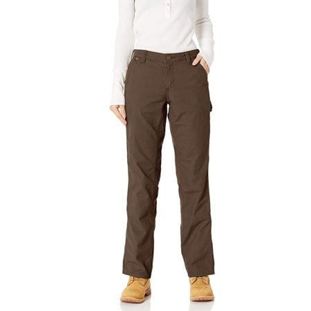  The Best Construction Work Pants Option: Carhartt Women’s Rugged Flex Loose Canvas Work Pant