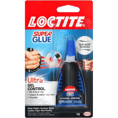 The Best Glue For Rubber Option: Loctite Super Glue Ultra Gel Control
