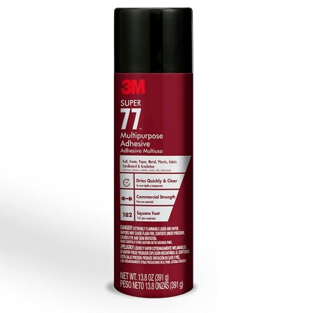 The Best Glue for Styrofoam Option: 3M Super 77 Multipurpose Spray Adhesive