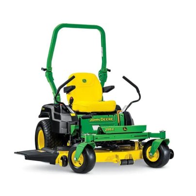 John Deere Z515E 60 in. Zero-Turn Riding Mower on a white background