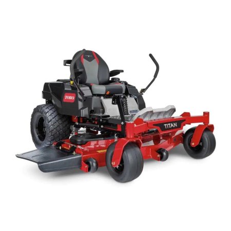 Toro Titan 60-Inch Zero-Turn Riding Mower With MyRIDE on a white background