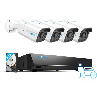 The Best PoE Security Camera Systems Option: Reolink RLK8-810B4-A Smart 4K Security Kit