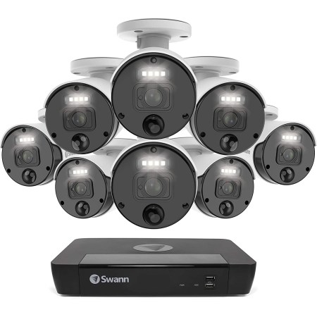 Swann Master-Series 8-Camera, 8-Channel NVR System 