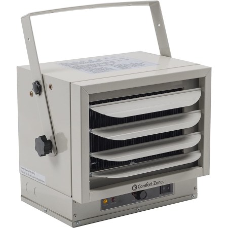 Comfort Zone 5000-Watt Fan-Forced Industrial Heater 