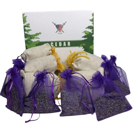 Armour Shell Lavender Sachet and Cedar Bags 