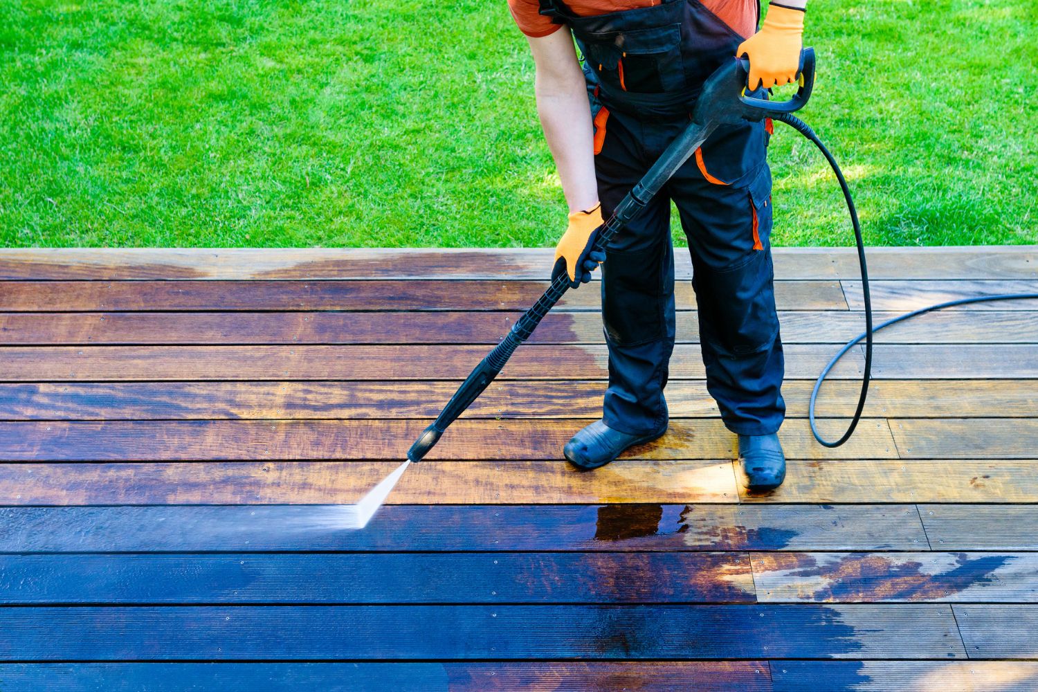 Cost to Power Wash a Deck