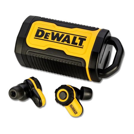  The Best Ear Protection for Mowing Option DeWalt Jobsite Pro X2 True Wireless Earbuds