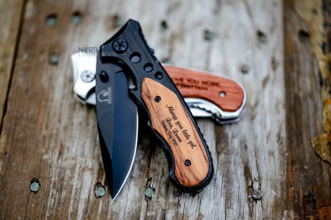The Best Father's Day Gifts Option Personalized Pocket Knife