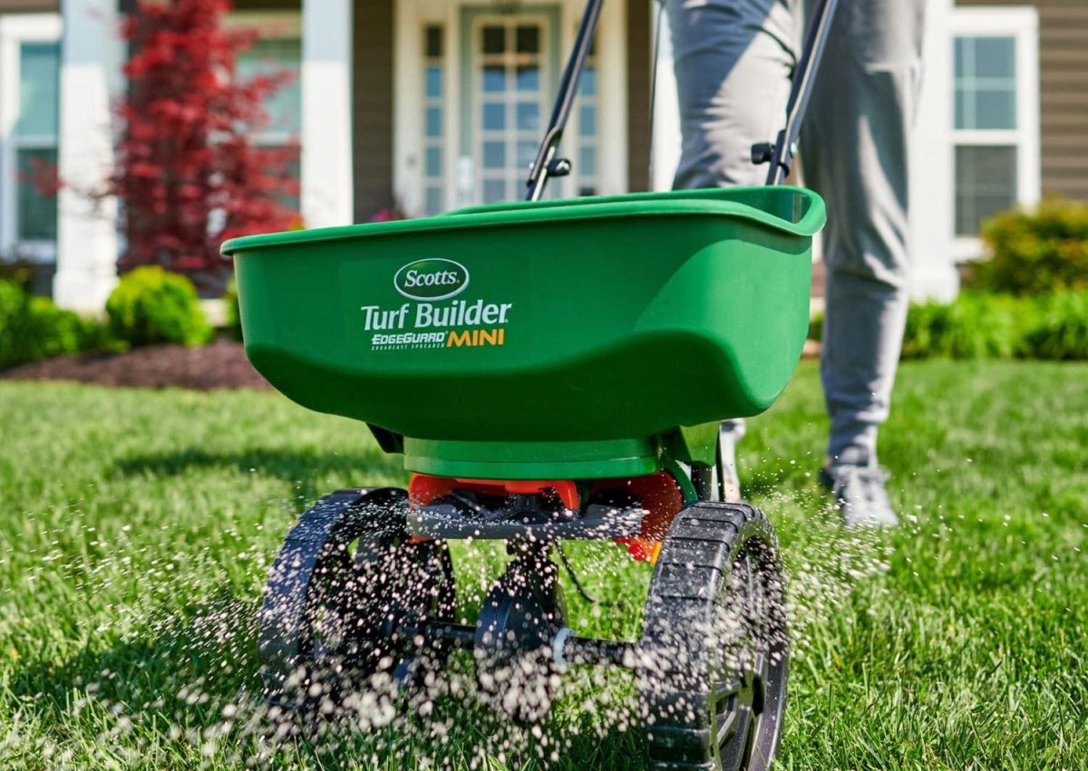 The Best Lawn Care Product Option Broadcast Spreader