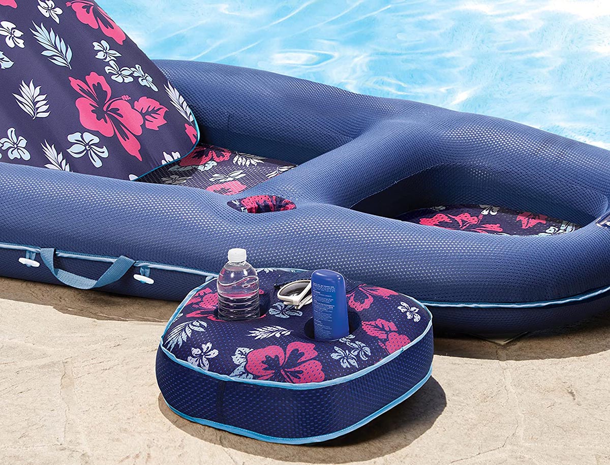 The Most Popular Pool Floats Option Convertible 2-in-1 Lounger
