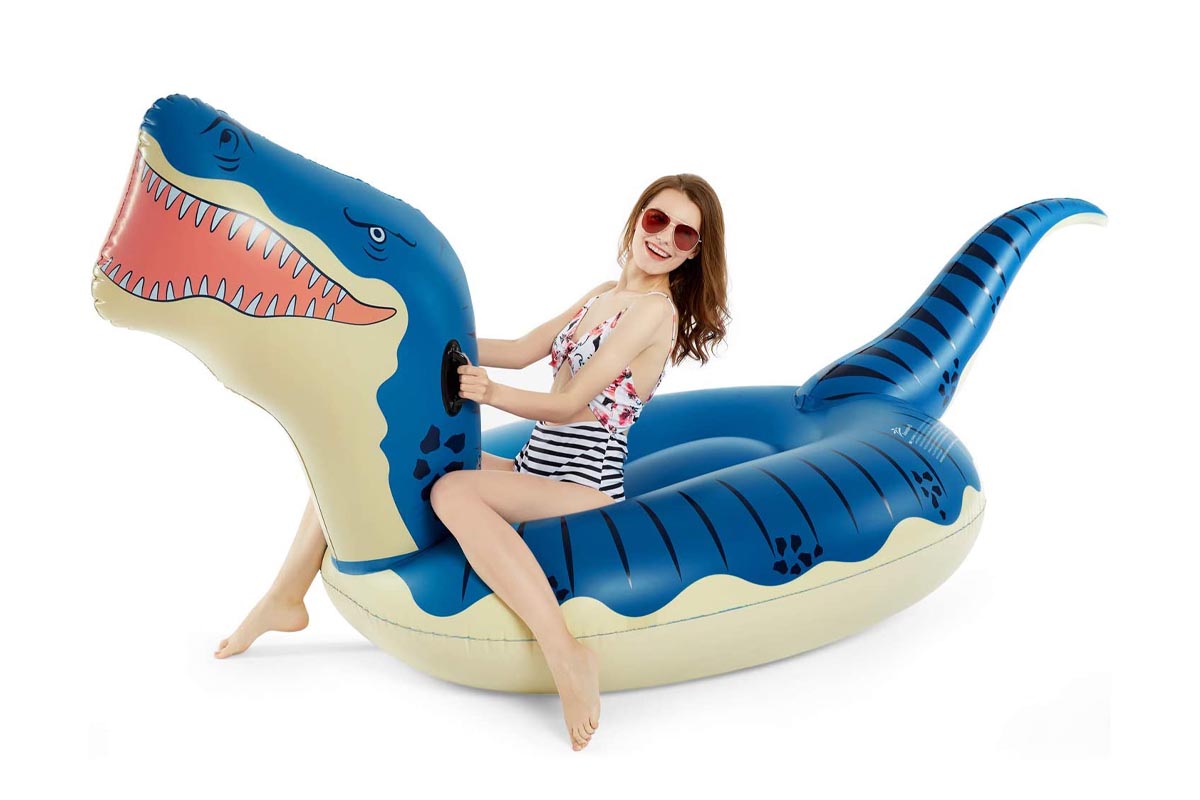 The Most Popular Pool Floats Option Inflatable Dinosaur Pool Float