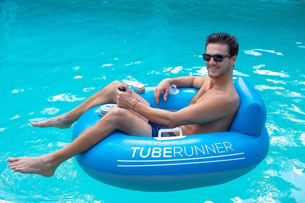 The Most Popular Pool Floats Option Poolcandy Tube Runner Motorized Water Float