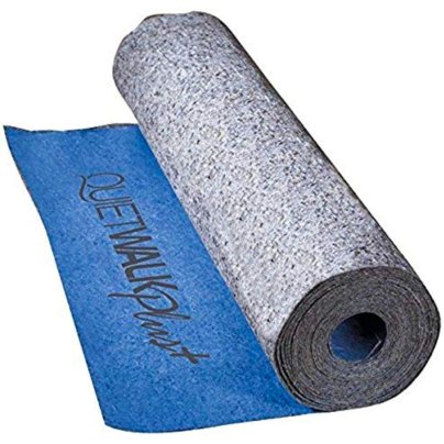 Roll of QuietWalk Plus QW100PLUS Underlayment on a white background