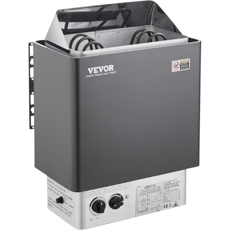  The Vevor 3 kW Electric Steam Bath Sauna Heater on a white background.